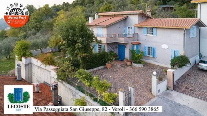 Le Coste Bed & Breakfast Veroli Dış mekan fotoğraf